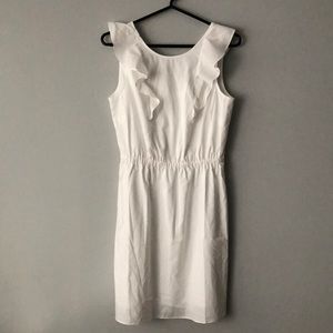 ✨🆕✨ JCrew Ruffle Shoulder Dress